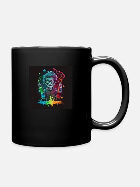 Forscher - Tasse einfarbig - Schwarz