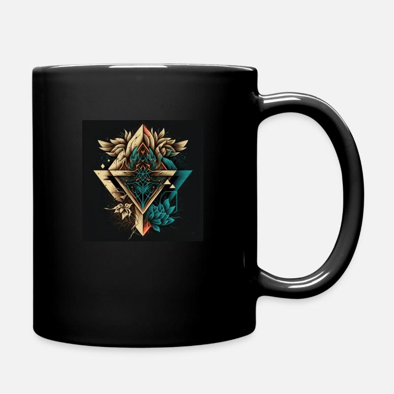 Wild Geometric - Mug uni - noir