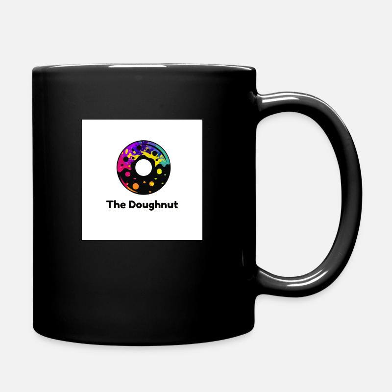 Le beignet - Mug uni - noir