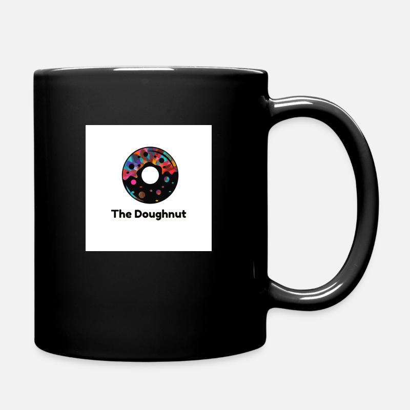 Le beignet - Mug uni - noir