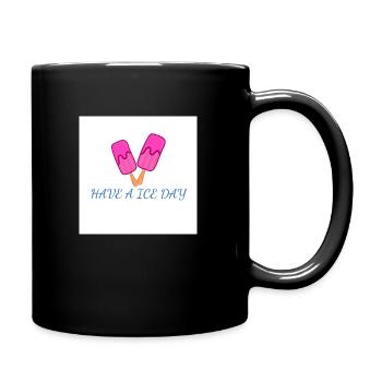 Bonne journée - Mug uni - noir - Droite
