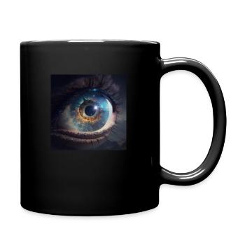 a giant cosmic eye - Mug uni - noir - Droite