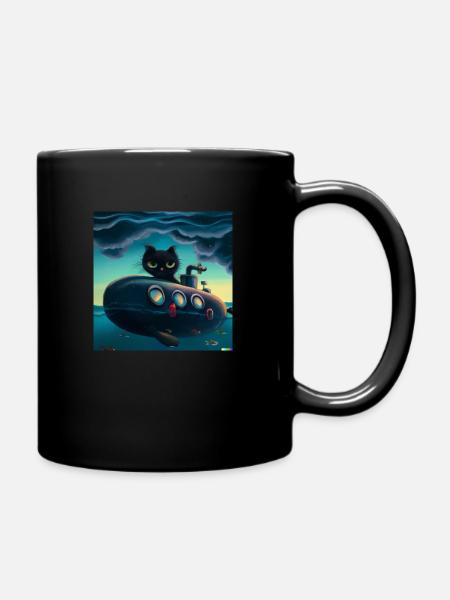 Un sous-marin CAT - Mug uni - noir