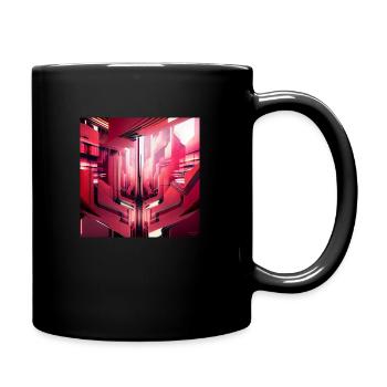 Deep inside the Brain - Tasse einfarbig - Schwarz - Rechts