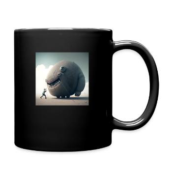 Weird Up descend - Mug uni - noir - Droite