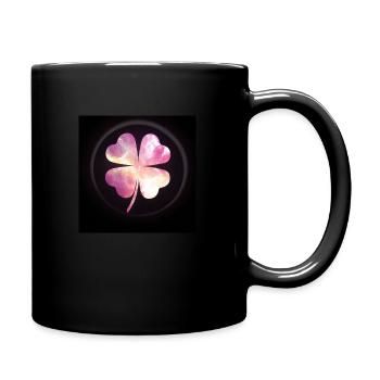 clover magic colorful - Tasse einfarbig - Schwarz - Rechts
