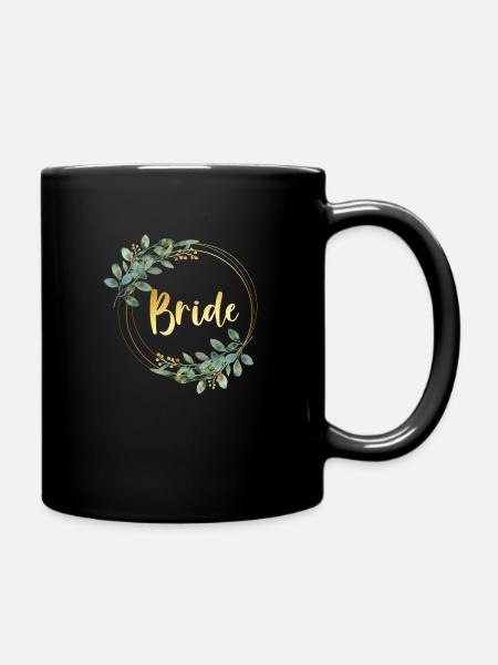 Bride Shirt - Full Colour Mug - black