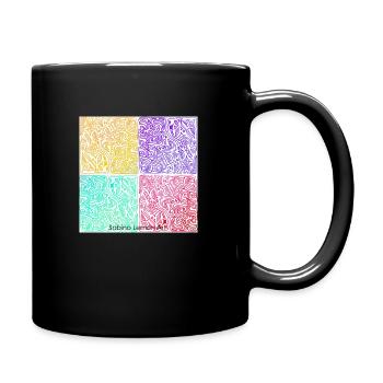 Sabino Lemon ART Teas - Full Colour Mug - black - Right
