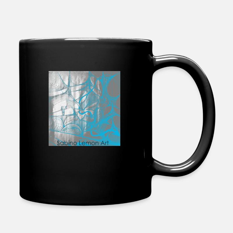 Sabino Lemon ART Thés - Mug uni - noir