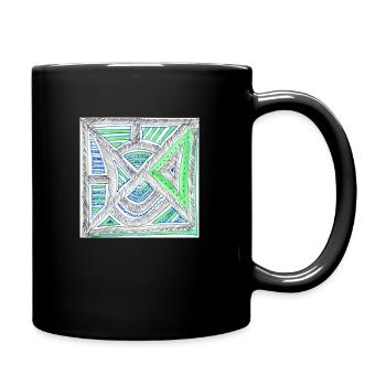 Sabino Lemon ART Teas - Full Colour Mug - black - Right