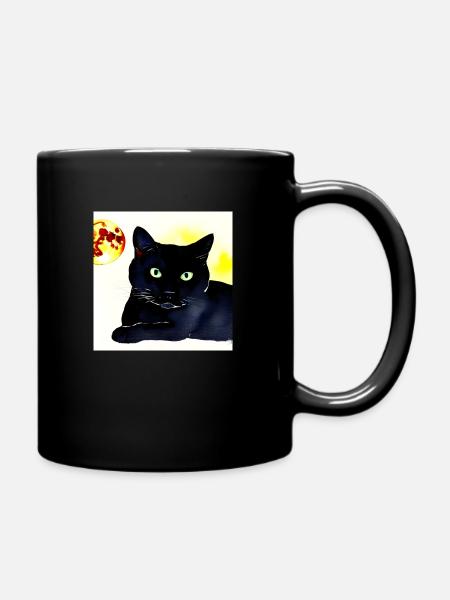 BlackCat - Mug uni - noir