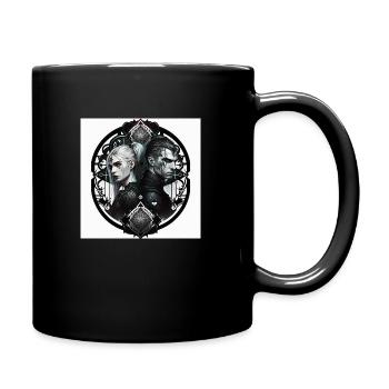 couple - Mug uni - noir - Droite