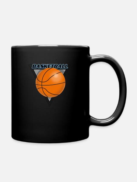 Baseball-Logo - Tasse einfarbig - Schwarz