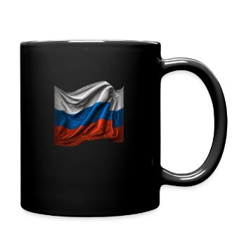 Russie Drapeau russe - Mug uni - noir - Droite