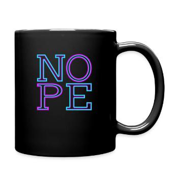 Nope, Not Today. | Colors changeable - Full Colour Mug - black - Right
