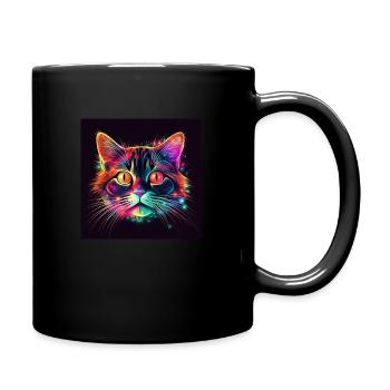 Acidcat Psycat - Full Colour Mug - black - Right