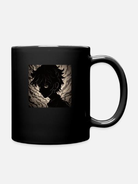 Shadow Anime - Tasse einfarbig - Schwarz
