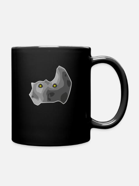 Katzenartig - Tasse einfarbig - Schwarz