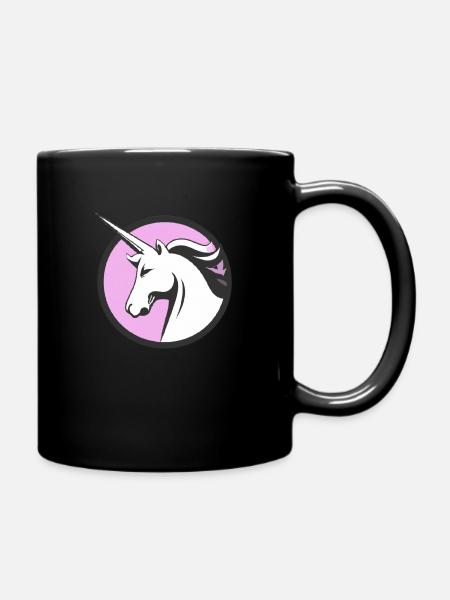 Licorne - Mug uni - noir
