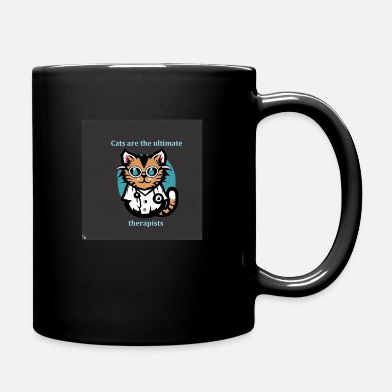 ultimate therapist - Tasse einfarbig - Schwarz