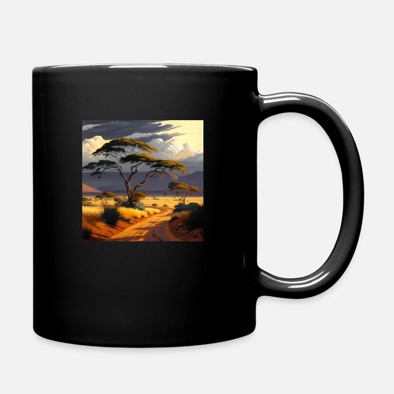 Savanna - Full Colour Mug - black
