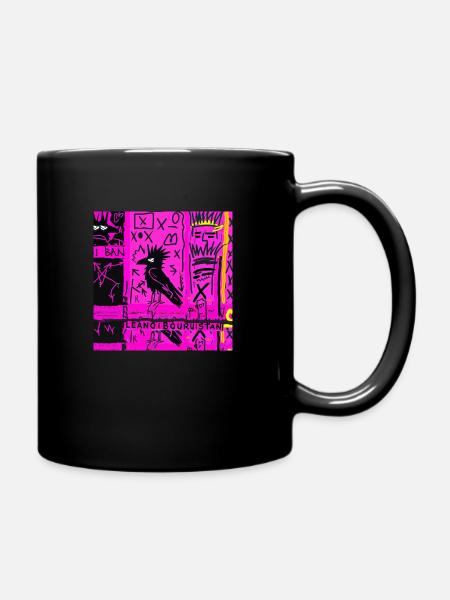 PUNK CROW - Full Colour Mug - black