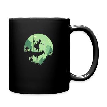 Peter and Wendy - Full Colour Mug - black - Right