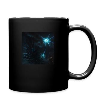 Plasma blitz - Tasse einfarbig - Schwarz - Rechts