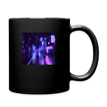 Asia street Style - Tasse einfarbig - Schwarz - Rechts