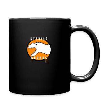 Stabilosaurus ICON Logo - Tasse einfarbig - Schwarz - Rechts