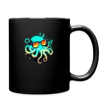 Cooloctopus - Full Colour Mug - black - Right
