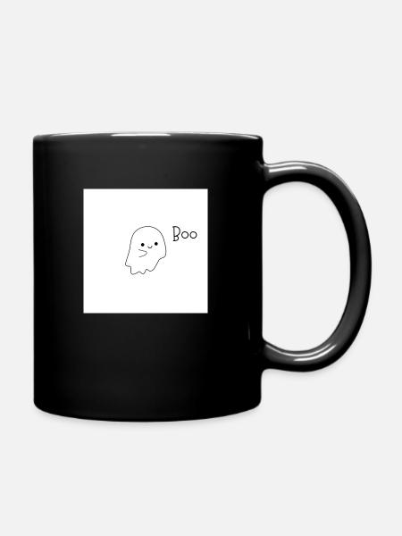 Süßer Geist Boo - Tasse einfarbig - Schwarz