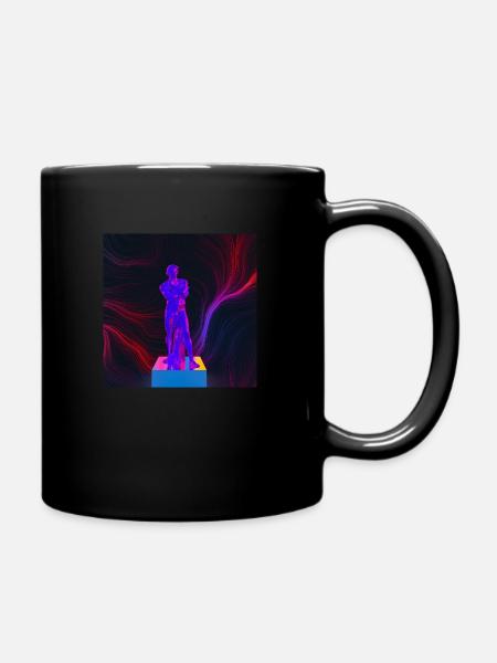 Cyber Spartacus - Mug uni - noir