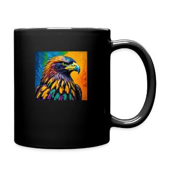 Eagle#1 - Tasse einfarbig - Schwarz - Rechts