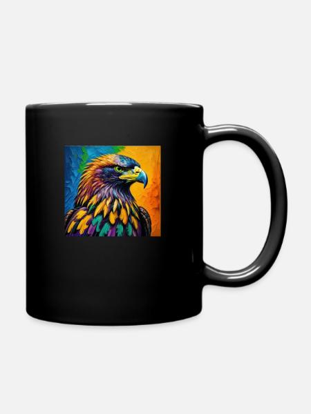 Eagle#1 - Tasse einfarbig - Schwarz