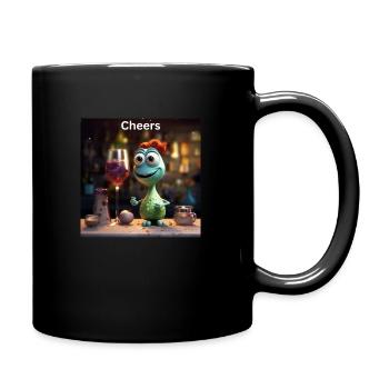 Vive 2 - Mug uni - noir - Droite
