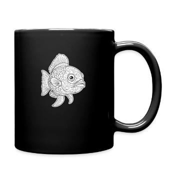 Pêche au poisson Pêche en mer - Mug uni - noir - Droite