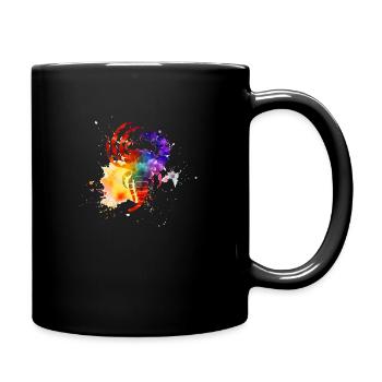 Lito Skorpion - Tasse einfarbig - Schwarz - Rechts