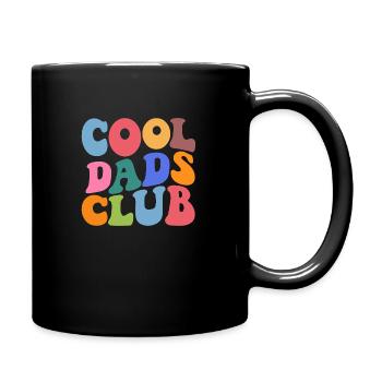 Cool Dads Club - Tasse einfarbig - Schwarz - Rechts