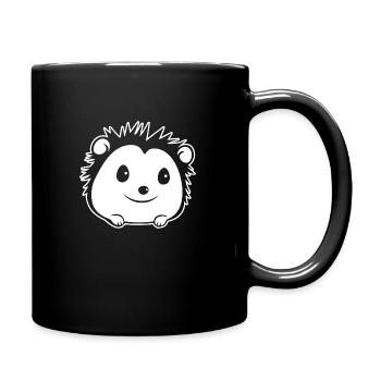 Hérisson Forest Prickly Animal - Mug uni - noir - Droite