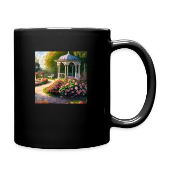 Le Coin Romantique - Mug uni - noir - Droite