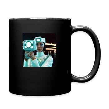 Digital Artistry - Tech Inspired - Tasse einfarbig - Schwarz - Rechts