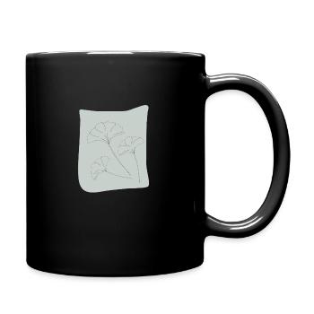 GINKO LINEART - Full Colour Mug - black - Right