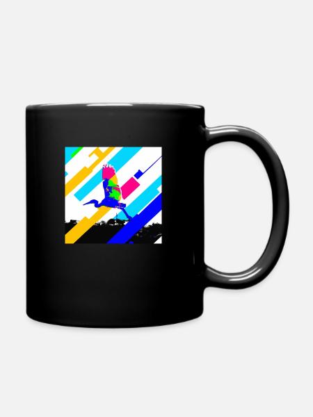 Holiday Pop-Art - Tasse einfarbig - Schwarz