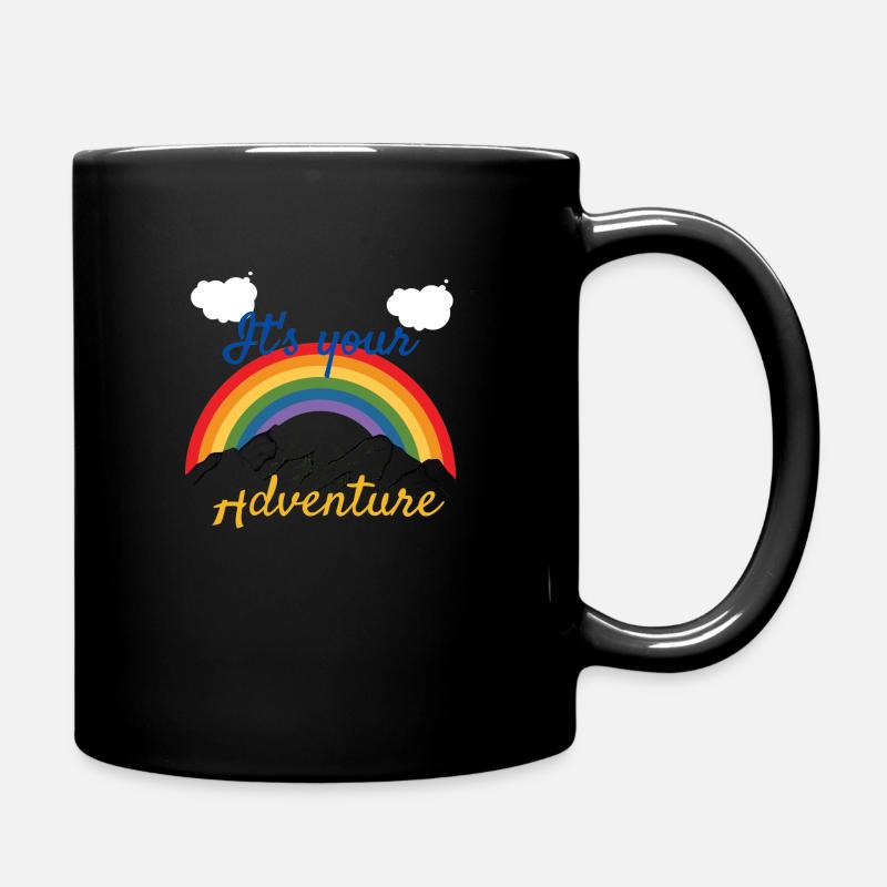 It's your Adventure - Full Colour Mug - black