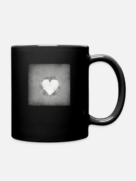Love - Full Colour Mug - black