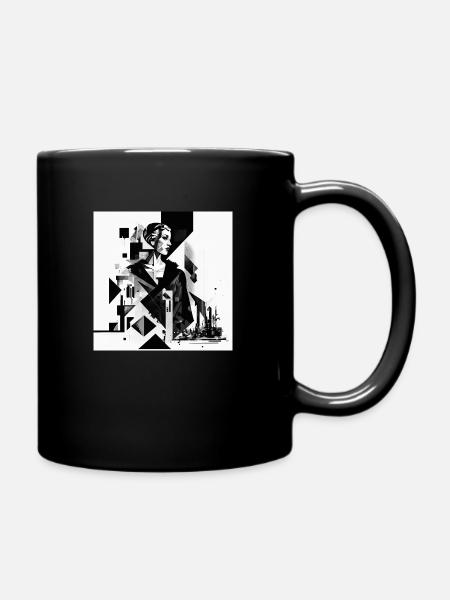 The Bauhaus Legacy - Full Colour Mug - black