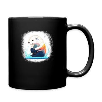 Mignon anniversaire drôle dictons femmes bière de ville - Mug uni - noir - Droite