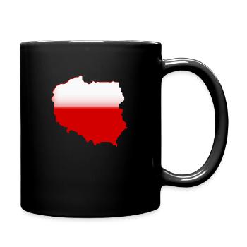 Poland - Full Colour Mug - black - Right