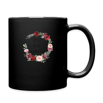 T SHIRT TEAM DE LA MARIEE RECTO ANISSA - Mug uni - noir - Droite
